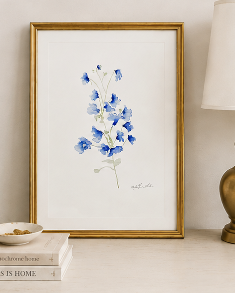 The Heidi Collection | Curated by my sister. Painted around our family table.