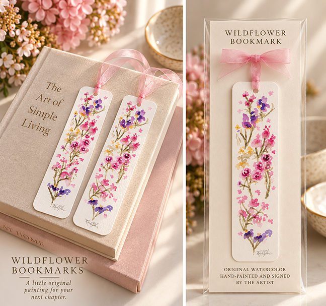 WILDFLOWER BOOKMARKS