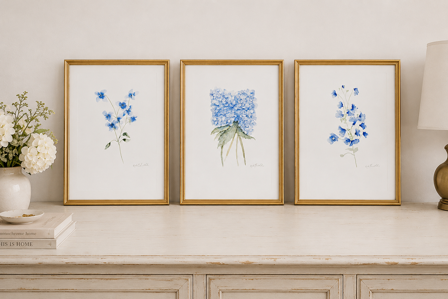 The Heidi Collection | Curated by my sister. Painted around our family table.
