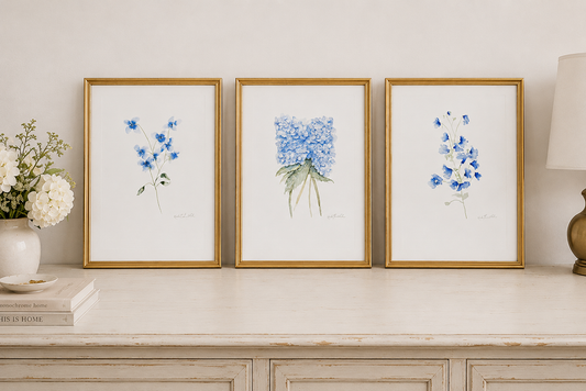 The Heidi Collection | Curated by my sister. Painted around our family table.