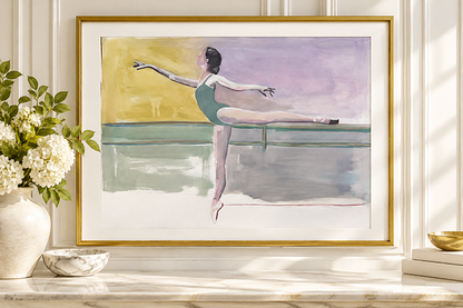 Grace Upon Grace 18x24 | Original Flowers With Legs® Gouache Painting Collection
