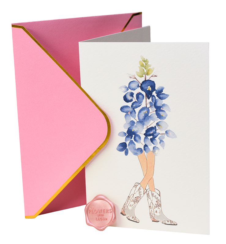 Bluebonnet In Boots