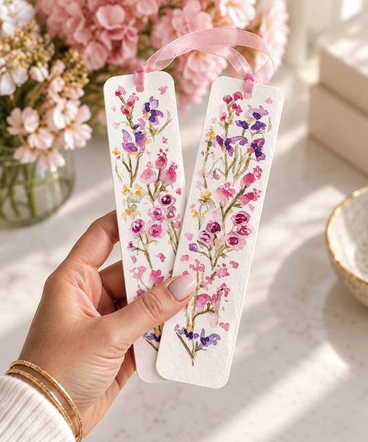 WILDFLOWER BOOKMARKS