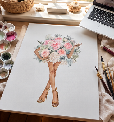 Flowers With Legs Bridal Heirloom | Flowers With Legs®