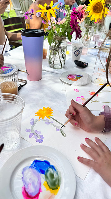 Flowers With Legs Artist Kit