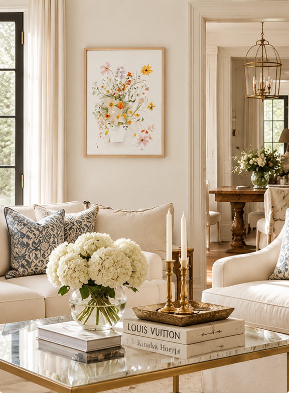 Wildflower Reverie 11x15 | Original Flowers With Legs® Watercolor Painting Collection