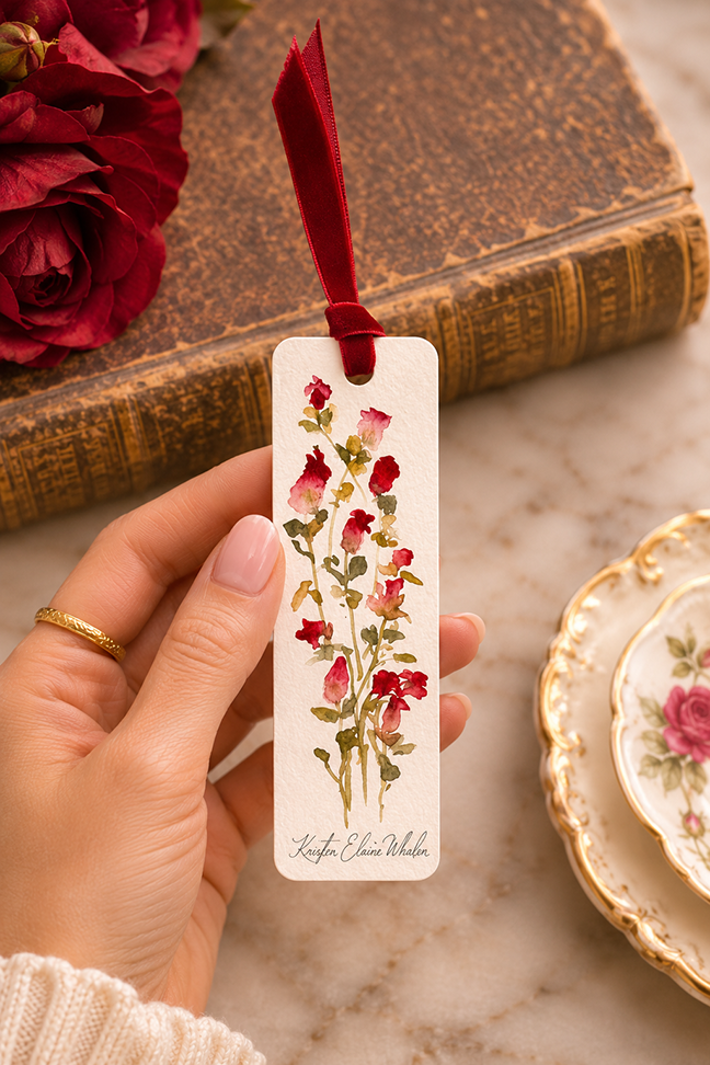 Jane Eyre | Original Hand Painted Watercolor Bookmark