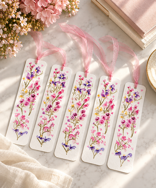 WILDFLOWER BOOKMARKS