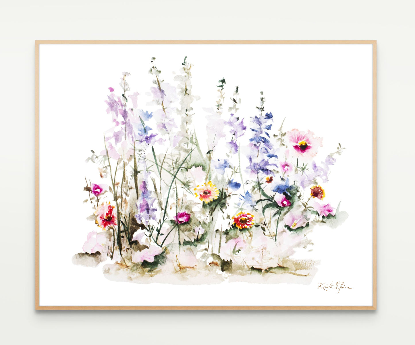 Covet Thy Neighbor's Flowers Study No. 4