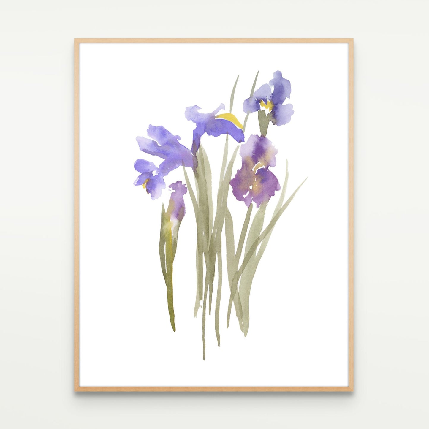 Kitchen Irises